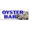 Signmission OYSTER BAR BANNER SIGN fresh clams crabs seafood beer liquor restaurant B-Oyster Bar - alternate 1